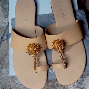 Dior Jardin thong sandals